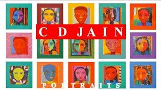 C D Jain | C David Jain | Artist & Child Educationist | Portraits_Acrylic on Canvas