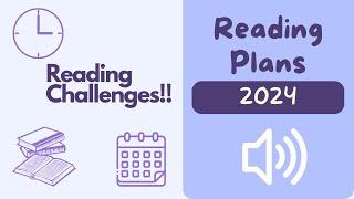 Reading plans and challenges for 2024