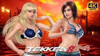 TEKKEN 8 | SEASIDE RESORT FINAL ROUND - LIDIA STAGE THEME Extended Music Video Mix [ HQ Version ]