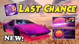 LAST CHANCE! This is the 80s Supercar (Roblox Jailbreak)