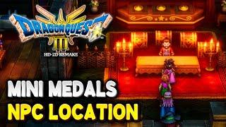 Dragon Quest 3 HD-2D Remake Where to use MINI MEDALS (Mini Medals NPC Location)