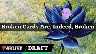 Broken Cards Are, Indeed, Broken | Vintage Cube Draft | MTGO