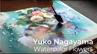 Yuko Nagayama Watercolor Flowers Trailer (English ver.)