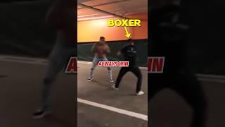 Street Fight with a Boxer, Bad Idea?