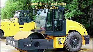 Lutong 8tons road roller online display#machinery   #heavymachinery    #roadroller   #compactor