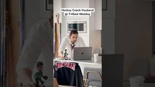 Hockey coach husband blows up on his wife ️ #hockey #hockeyhits #austenalexander