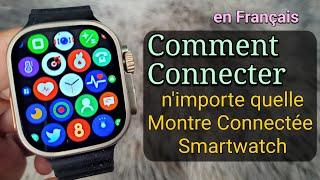 Comment Connecter une Montre Smart Watch à un Téléphone? | Réglage Montre Connectée