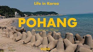 REALISTIC Daily Life in KOREA! Summer in Pohang VLOG! Cafes and good food!