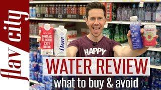 Best Water To Buy At The Grocery Store - Alkaline, Flavored, Electrolyte, & More!