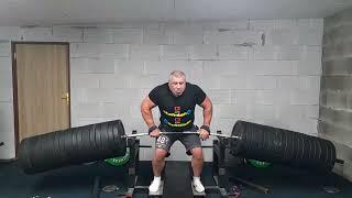 WORLD RECORD PARTIAL DEAD LIFT RAW  790 KG