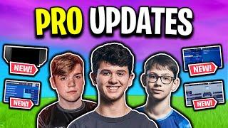 Bugha's NEW X/Y Sens, Mongraal's NEW Monitor & Letshe's NEW Fortnite Settings!