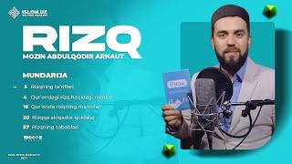 Rizq | «Rizq» kitobi 1-son