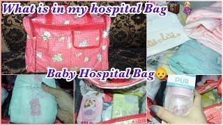 Baby bag for hospital / Mother bag for Hospital #hospitalbag #angelvlogsbyirum