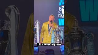 Erling Haaland Sings About The Champions League!  #shorts