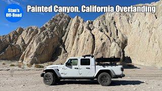 Painted Canyon, Mecca, CA - Overlanding with Jeep Gladiator Mojave