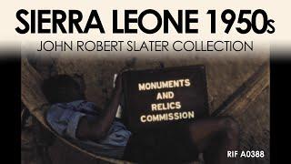 Archive footage of Sierra Leone in the 1950s | 8mm home movie film | A0388