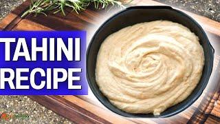 HOW TO MAKE RAW TAHINI