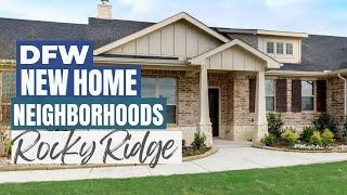 New Home Neighborhoods in DFW - Rocky Ridge, Weatherford TX  [Homes with Acreage in the Upper $400s]