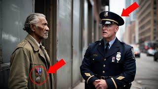 Racist Cop Molest  Innocent Elderly Black Veteran, What The Black Veteran Did Next Shocked Everyone