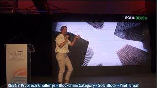 SolidBlock - REBNY PropTech Challenge - 2019 - Blockchain - MIPIM Start Up Competition