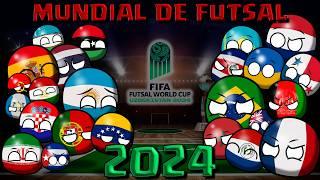 Así fue el MUNDIAL DE FUTSAL - UZBEKISTÁN 2024 COUNTRYBALL