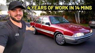 The Epic Comeback: 9-Year Abandoned Holden VL Commodore Restored!