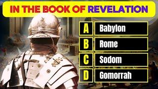 BOOK OF REVELATION QUIZ - 50 BIBLE QUESTIONS TO TEST YOUR BIBLE KNOWLEDGE - Bible Quiz Channel