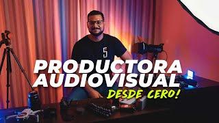 Cómo crear una PRODUCTORA AUDIOVISUAL desde CERO [10 PRIMEROS PASOS]