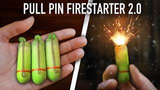 How To Make The Ultimate Survival Pull Pin Firestarter - 2.0 Upgraded Version