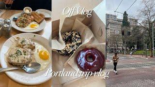 Portland trip vlog part 3. 딱히 할건 없어도 감성에 치이는 포틀랜드 여행. Coava. Mother's Bistro & Bar. Blue Star Donuts