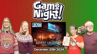 GameNight! 24 Days of Christmas Day 20 - Exit: The Game Advent Calendar The Silent Storm