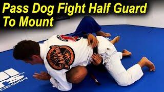 How To Pass The Dog Fight Half Guard Directly To The Mount by Christian Diaz