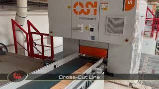 Optimized cross-cut line incl. moulding and scanning equipment-  Opti-Solution (1397)