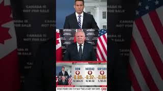Doug Ford: 'The market is going down'