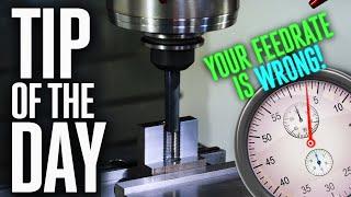 YOUR FEEDRATE IS WRONG! – Haas Automation Tip of the Day