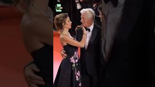 Richard Gere and Alejandra Silva Share a Heartfelt Moment on the Red Carpet  #richardgere