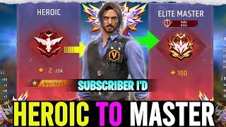 Cs Rank Pushing In My Subscriber I'd 🫂 Grandmaster Pushing with random Player |  #freefire