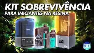 KIT ESSENCIAL para você começar na Impressão 3D de RESINA