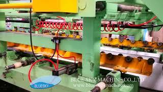 High Speed Stainless Steel Cut To Length Line Machine BSHCL-3.0x1600mm