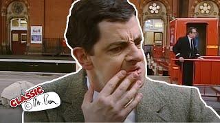 Mr Bean's Lost Train ticket | Mr Bean Funny Clips | Classic Mr Bean