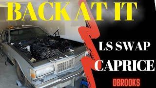 DIY LS Swap Update 3 : 1988 Chevy Caprice 6.0 | Grounds Fixed, Radiator & Transmission Cooler Plans