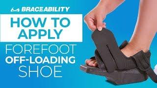 How to Apply BraceAbility’s Orthowedge Offloading Shoe