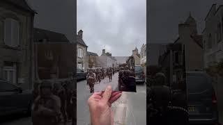 Liberating Normandy - Sainte Marie du Mont June 1944 Then and Now