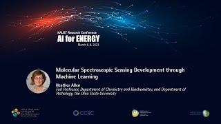 Heather Allen: Molecular Spectroscopic Sensing Development through Machine Learning