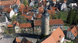 Tauberbischofsheim -  Main-Tauber-Kreis, Stuttgart - Baden-Württemberg, Germany | Drone aerial view