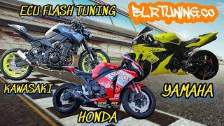 ECU FLASH TUNING FOR YAMAHA KAWASAKI HONDA NOW AVAILABLE FROM BLR TUNING