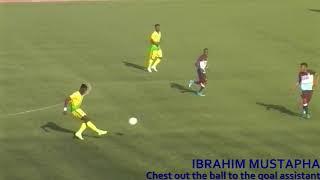 Ibrahim Mustapha against Ifeanyi Ubah FC