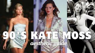 The Ultimate Guide to Kate Moss’s Iconic 90s Style