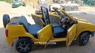 Maruti 800 sports car modified #wasim creation