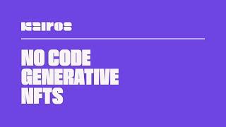How to create Generative NFTs (NO CODE!)